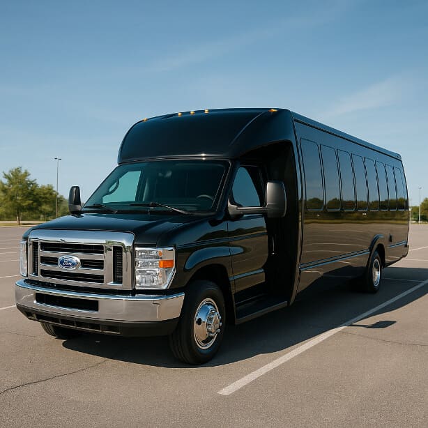 Charter Bus Rental Clinton 18 Passenger Minibus