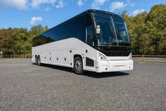 Charter Bus Rental Clinton 56 Passenger Charter Bus