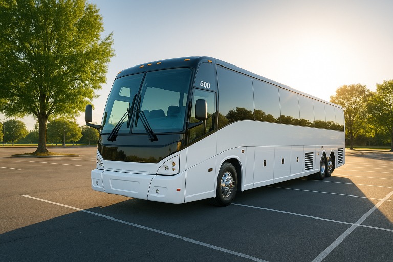Clinton coach bus rental